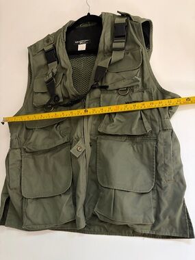 Vestrap By Nikon Army Green Photographer Vest Green Mens Size Medium
